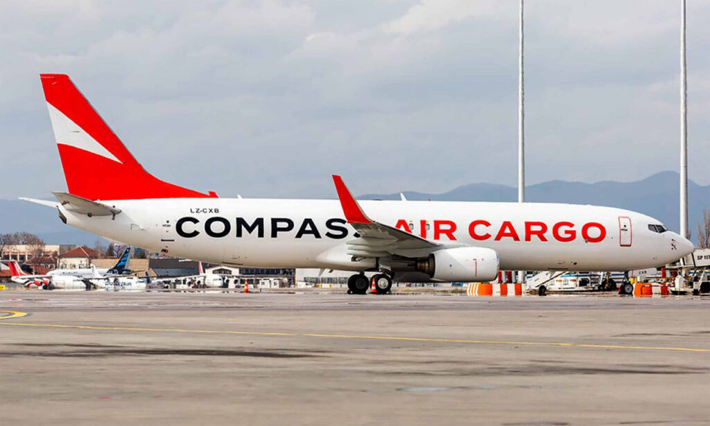 Compass air cargo airline branding livery Novagram 2