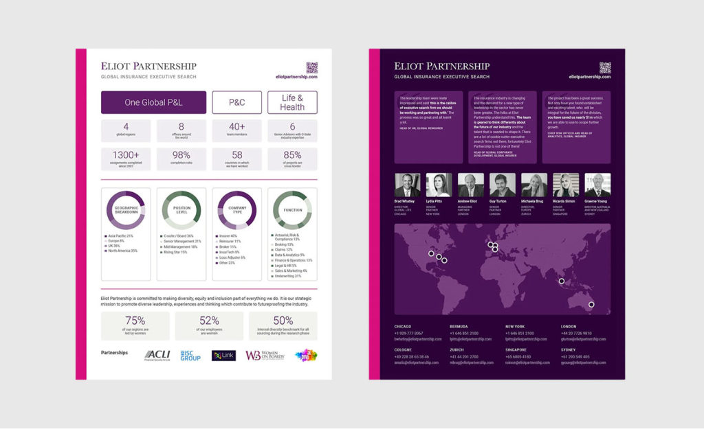 eliot partnership case study information design