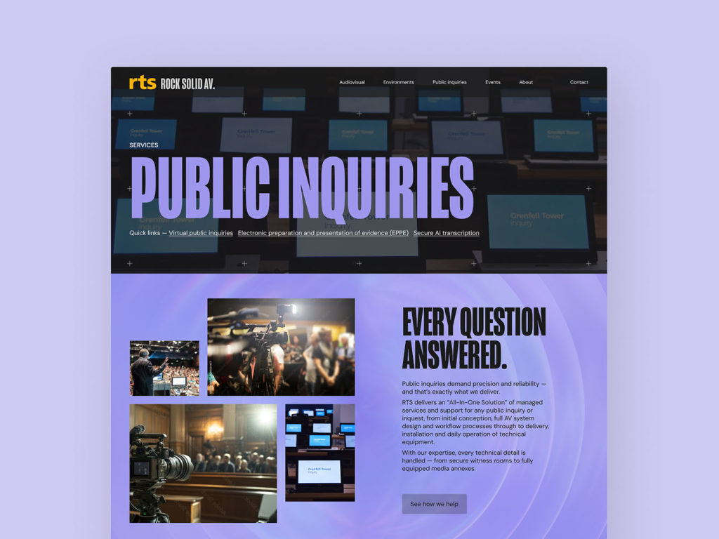 rts av website screen 6