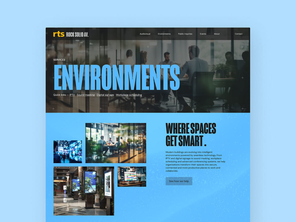 rts av website screen 7