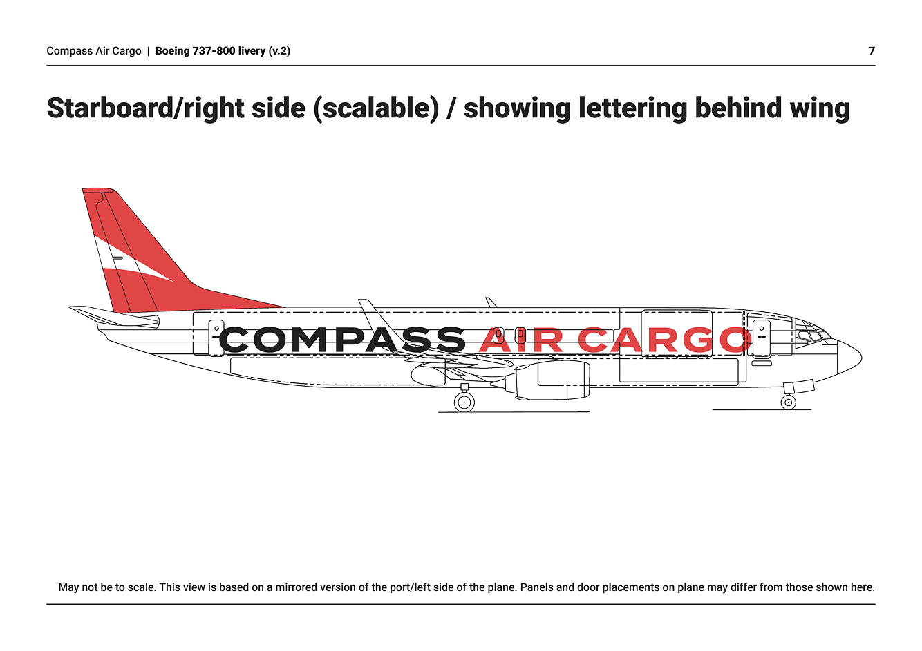 Services Aircraft and Vehicle Livery