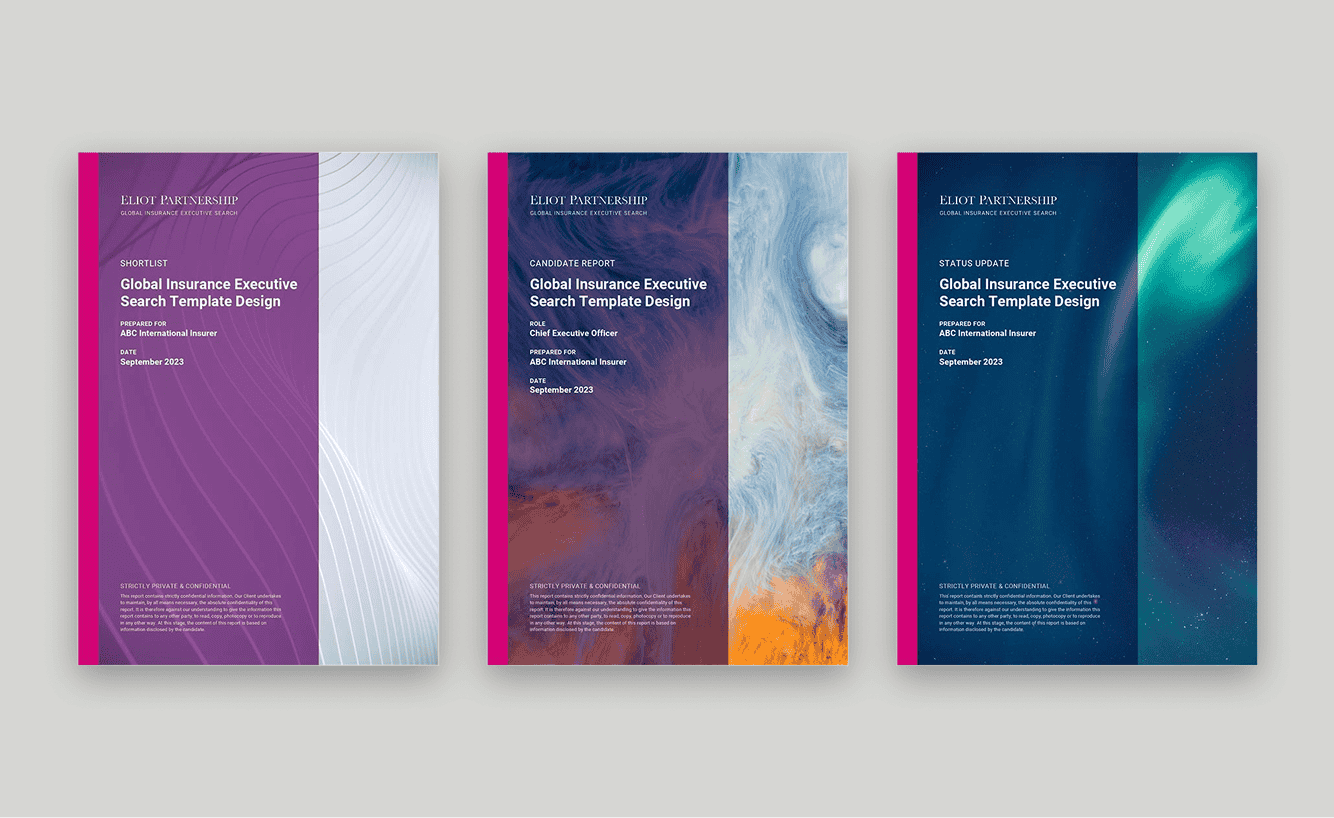 Services Brochure and Annual Report Design