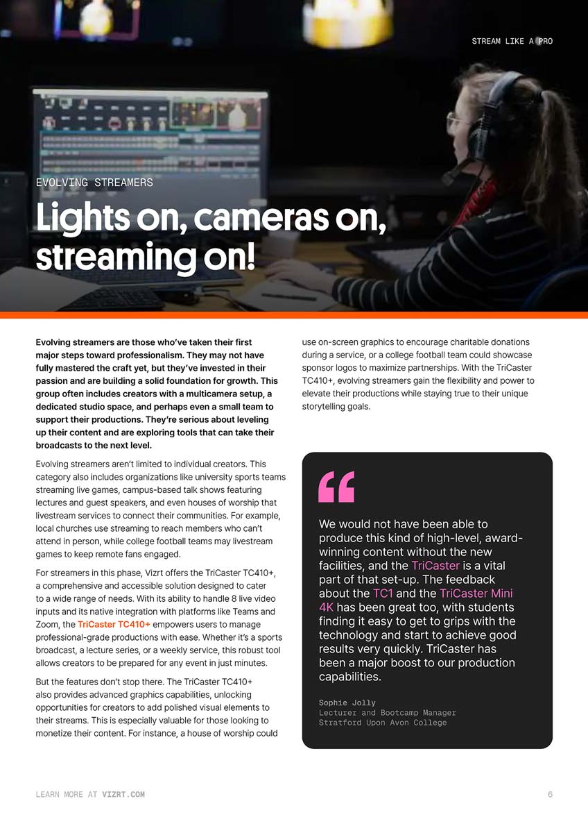 stream like a pro