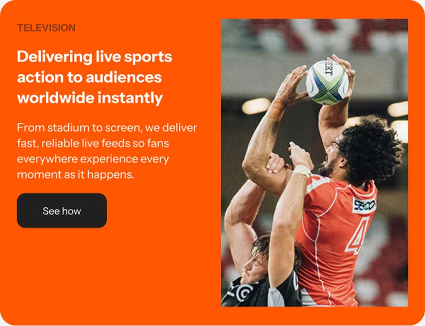 television live sports production