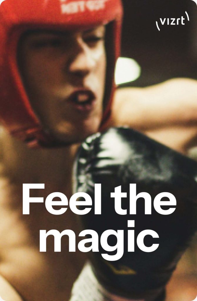 vizrt feel the magic branded marketing assets