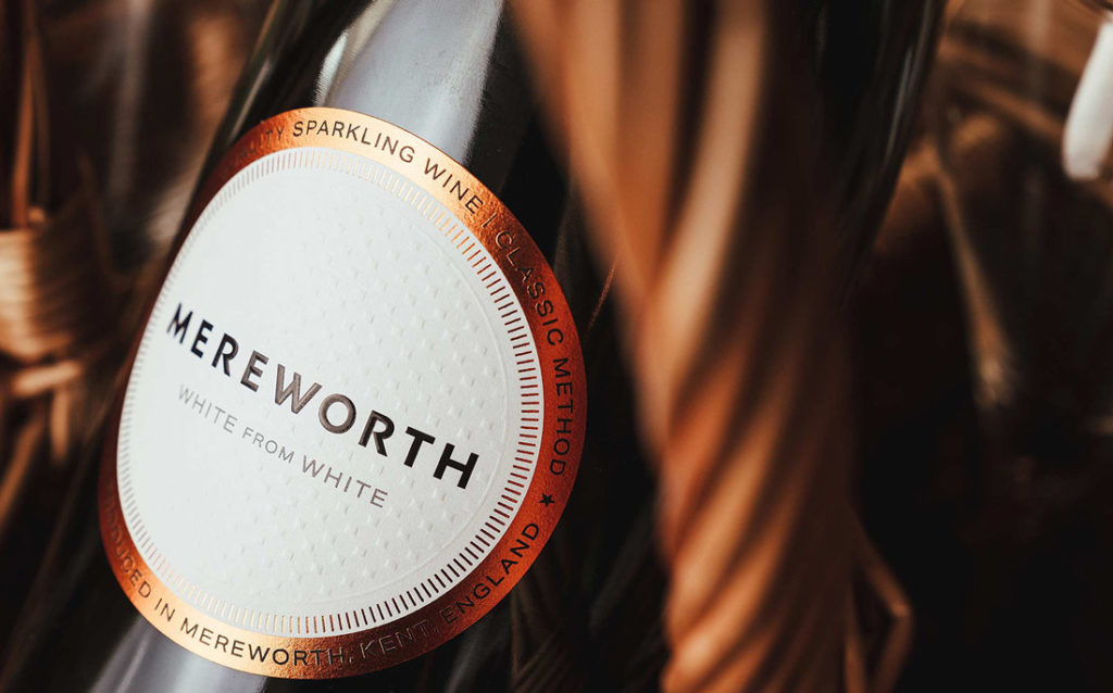 english wine branding mereworth