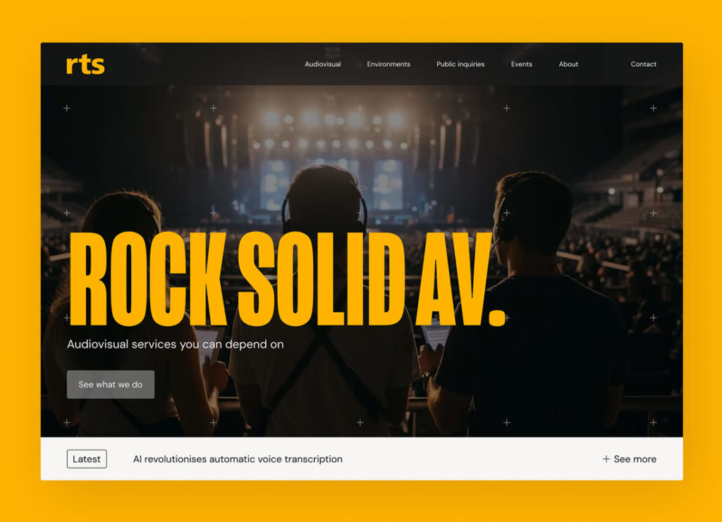professional services rts av